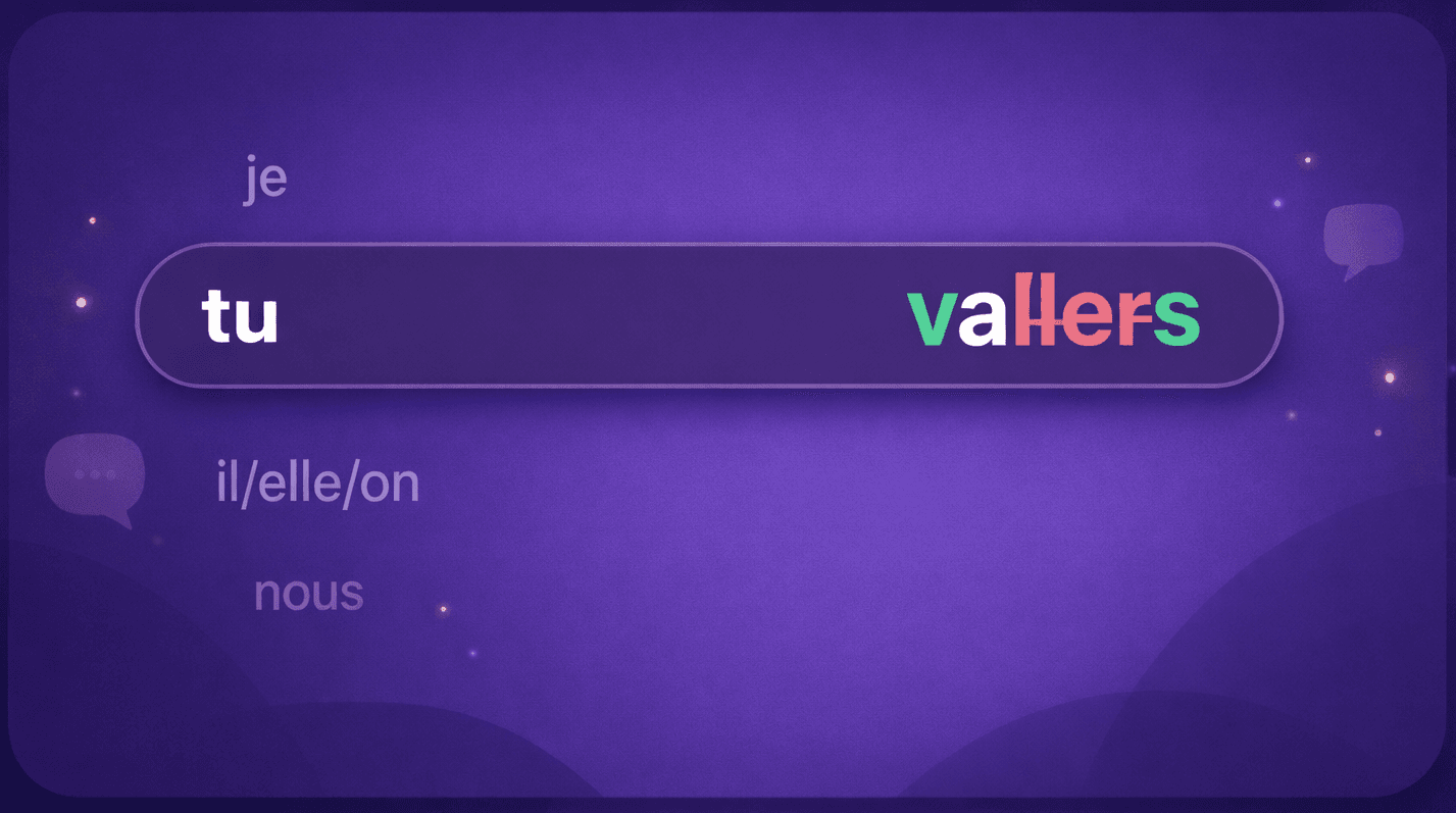 Bonjour Mots conjugation preview